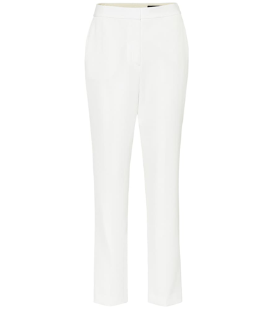 Rag & Bone Layla High-rise Straight Twill Pants In White