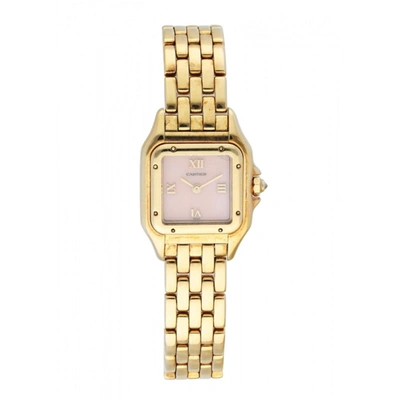 Cartier Panthere 18k Gold Ladies Watch In Not Applicable