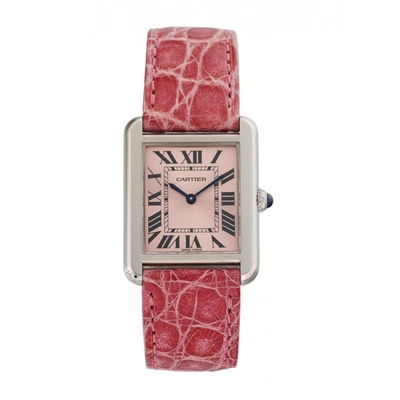 Cartier Tank Solo 3170 Ladies Watch In Not Applicable