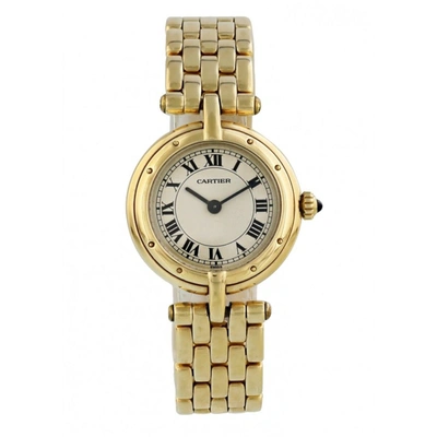 Cartier Cougar Panthere Yellow Gold Ladies Watch In Not Applicable