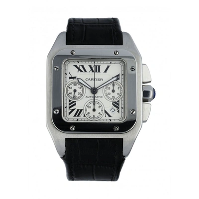 Cartier Santos 100 2740 Men's Watch In Not Applicable