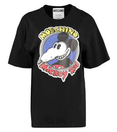 Moschino "chinese New Year" T-shirt In Black