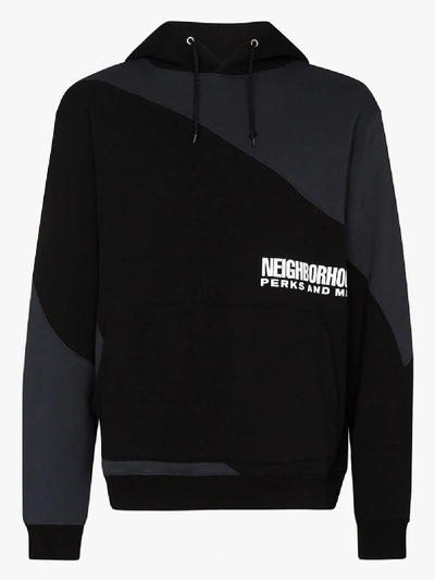 Perks And Mini X P.a.m. Logo Print Hoodie In Black