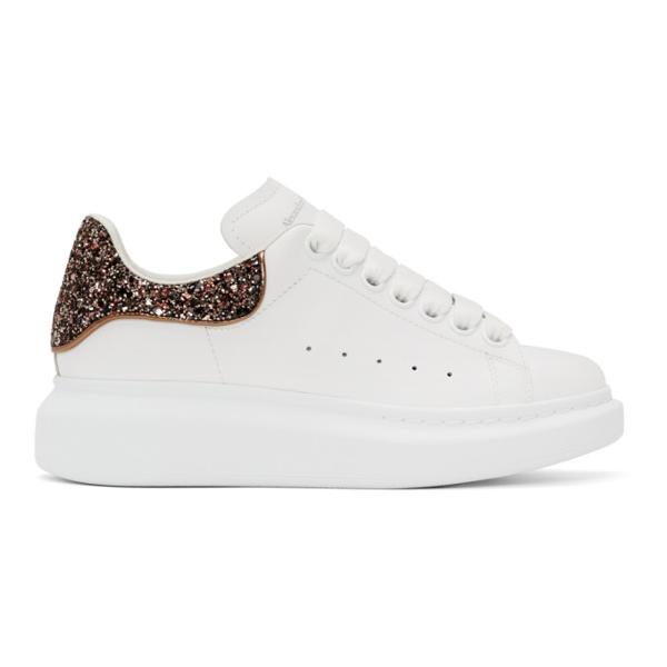 alexander mcqueen sneakers white pink