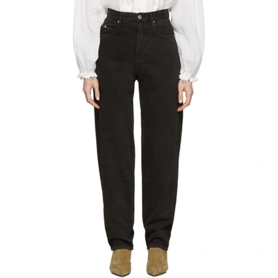 Isabel Marant Étoile Isabel Marant Etoile Black Corsy Jeans In 02fk Fd Blk