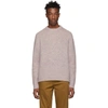 Acne Studios Kai Crew Neck Sweater In Lilacpurple