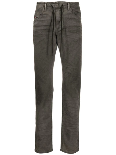 Diesel Thommer Slim-fit Jeans In Grey