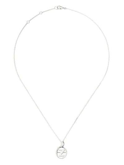 Annoushka 14kt White Gold Diamond Initial Z Necklace In 18ct White Gold