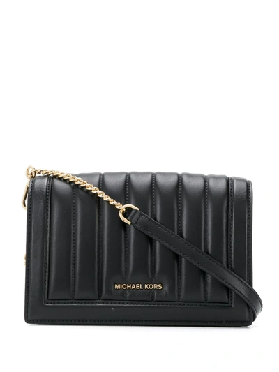 Michael Kors Jet Set Crossbody Bag In Black