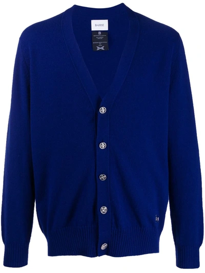 Barrie V-neck Cardigan In Blue