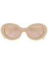 Oval Acetate Sunglasses