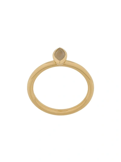 Astley Clarke Paloma Petal Ring In Gold