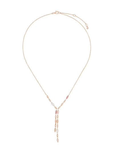 Astley Clarke Paloma Petal Necklace In Pink