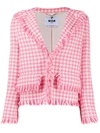 Msgm Women's 2841mdg0320710912 Pink Cotton Jacket