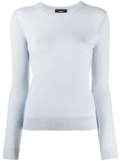 Theory Slim-fit Cashmere Jumper In Blue