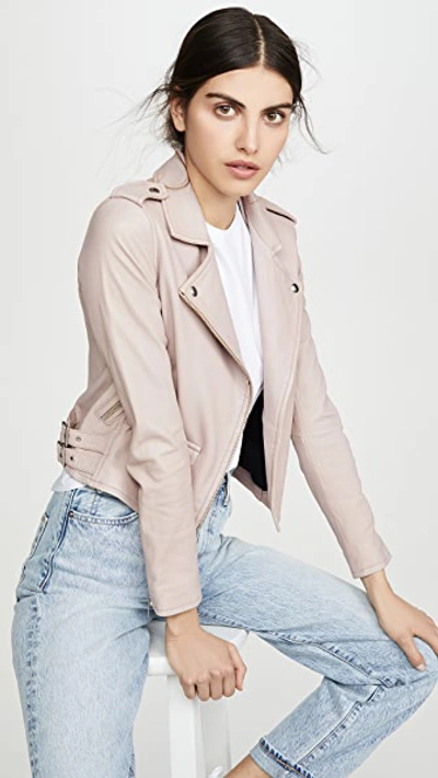 Iro leather jacket powder best sale
