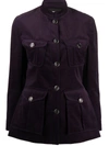 Temperley London Esmeralda Tailored Jacket In Purple