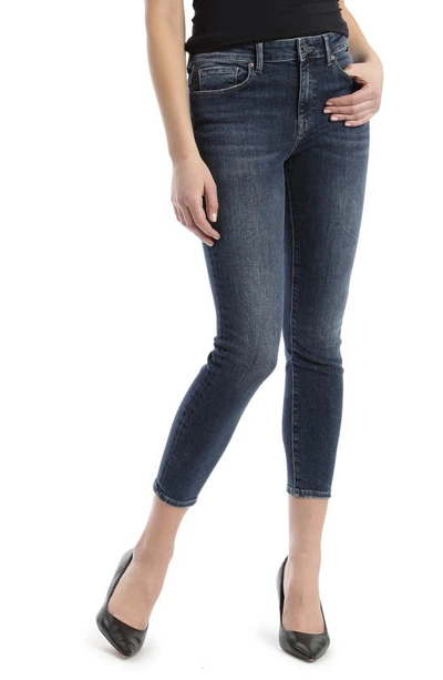 Mavi Jeans Tess Supersoft High Waist Ankle Skinny Jeans In Dark Used Super Soft