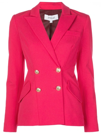 Derek Lam 10 Crosby Rodeo Double-breasted Blazer With Sailor Buttons In Pink