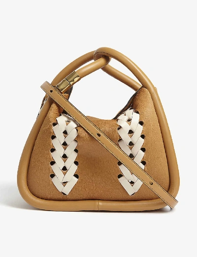 BOYY WONTON 25 WHIPSTITCH LEATHER SHOULDER BAG R00006924