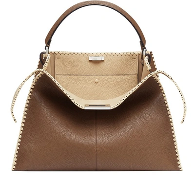 Fendi Peekaboo X-lite Large In Marron