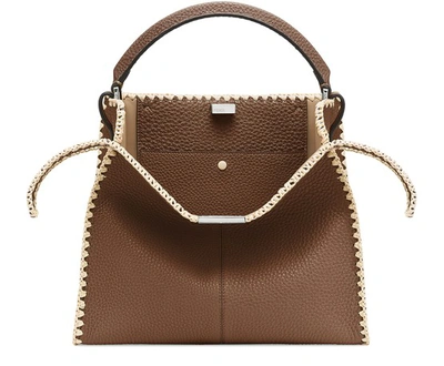 Fendi Peekaboo X-lite Medium In Brown