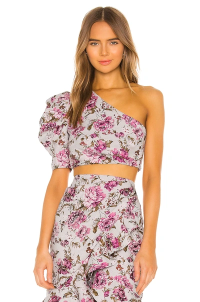 Michael Costello X Revolve Vessi Top In Pink Floral