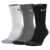 Nike Everyday Max Cushioned Training Crew Socks (3 Pairs) (multicolor) In Multi-color