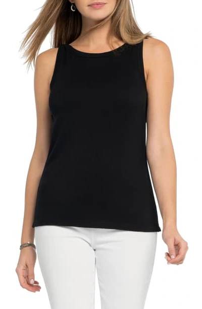 Nic + Zoe In The Moment Tank In Black Onyx