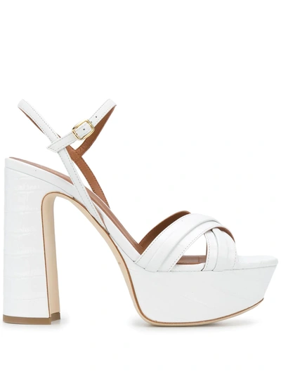 Malone Souliers Mila Sandals In White Leather