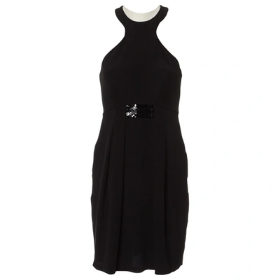 Pre-owned Roberto Cavalli Black Silk Dress