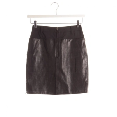 Pre-owned 3.1 Phillip Lim / フィリップ リム Black Leather Skirt