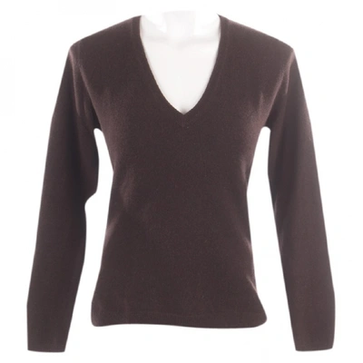 Pre-owned Brunello Cucinelli Brown Cashmere Knitwear