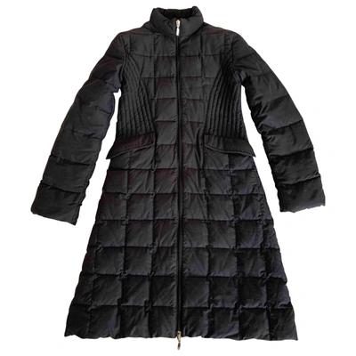 Pre-owned Moncler Black Synthetic Coats