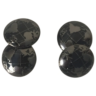 Pre-owned Chanel Cufflinks In Black