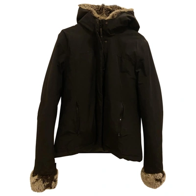 Pre-owned Woolrich Black Cotton Jacket
