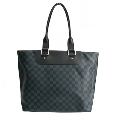 Pre-owned Louis Vuitton Blue Cloth Bag