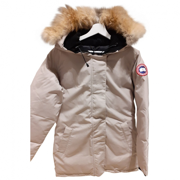 womens beige canada goose coat
