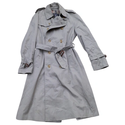 Pre-owned Burberry Trenchcoat In Beige