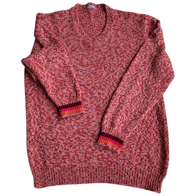 Pre-owned Malo Cashmere Pull In Red