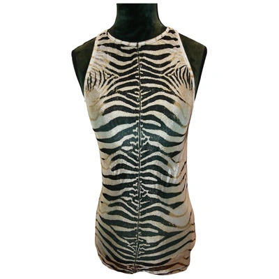 Pre-owned Roberto Cavalli Beige  Top