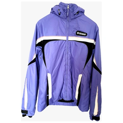 Pre-owned Colmar Short Vest In Purple