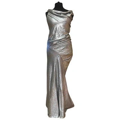 Pre-owned Donna Karan Grey Dress