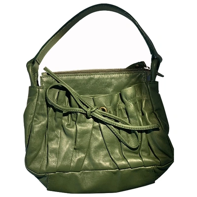 Pre-owned Coccinelle Green Leather Handbag