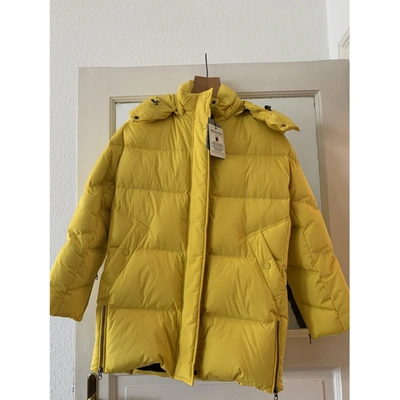 Pre-owned Woolrich Yellow Coat