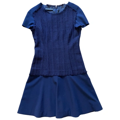 Pre-owned Alberta Ferretti Blue Cotton Dress