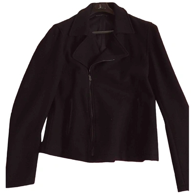 Pre-owned P.a.r.o.s.h Wool Jacket In Black