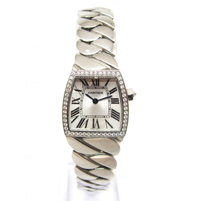 Pre-owned Cartier Dona White Gold Watch