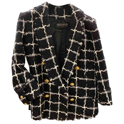 Pre-owned Balmain Multicolour Cotton Jacket