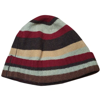 Pre-owned Paul Smith Wool Hat In Multicolour